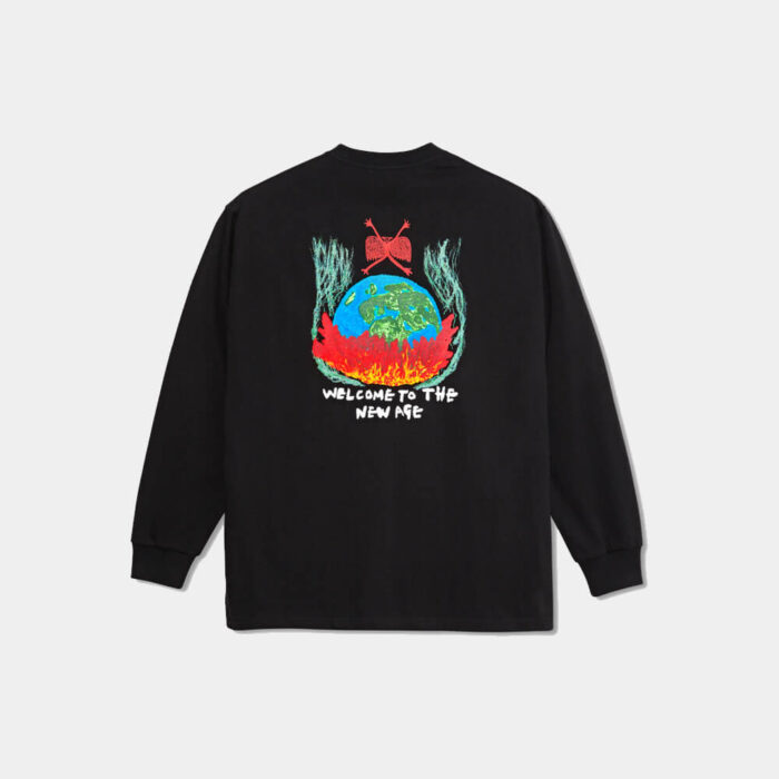 Polar Welcome To The New Age LS Tee, black